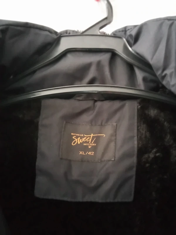 Manteau preto para mulher xl, em muito bom estado. – photo 2